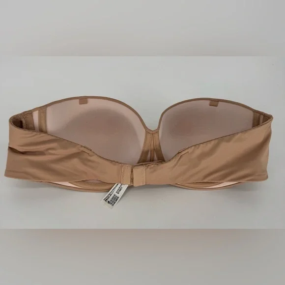 PINK Victoria's Secret Tan Strapless Bra - Picture 3 of 7